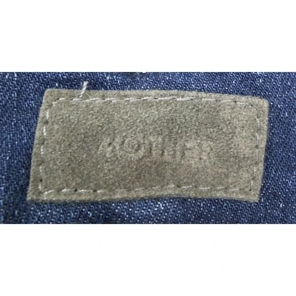 MOTHER The Hustler Sidewinder Jeans Size 29 Tongue and Chic High Rise Slit Hem - Picture 7 of 13